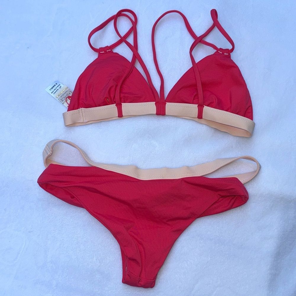 L*Space Bikini Top & Bikini Bottom Set Size XS - Picture 6 of 8